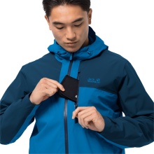 Jack Wolfskin Hiking Functional Jacket Go Hike (wind-/waterproof) pacific blue Men